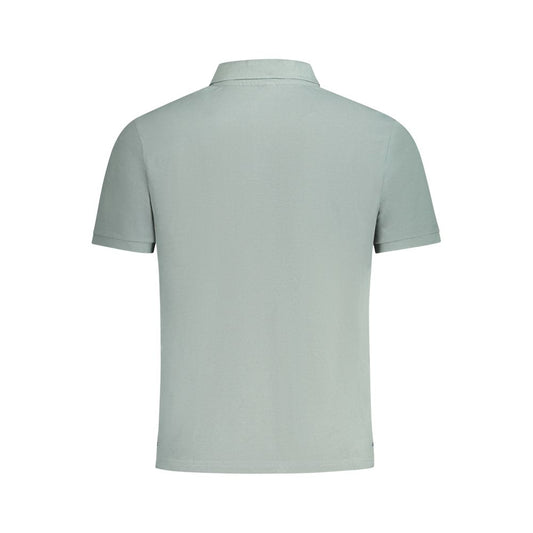 Green Cotton Polo Shirt