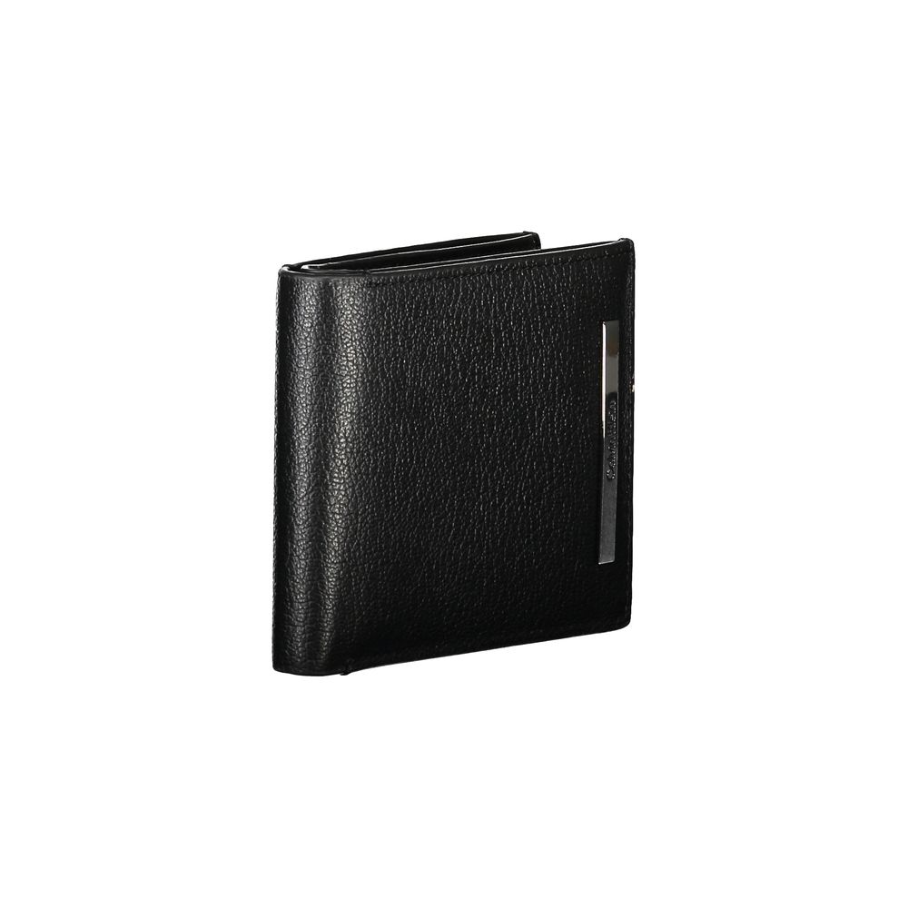 Black Leather Men Wallet