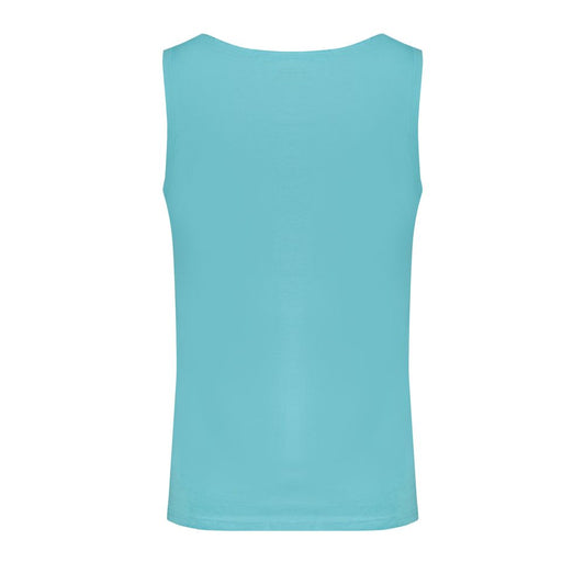 Blue Cotton Tank Tops
