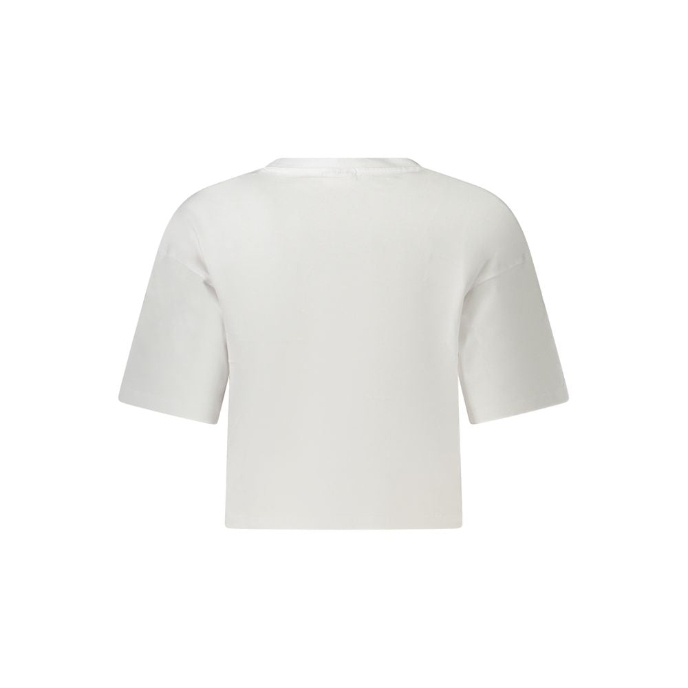 White Organic Cotton Women T-Shirt