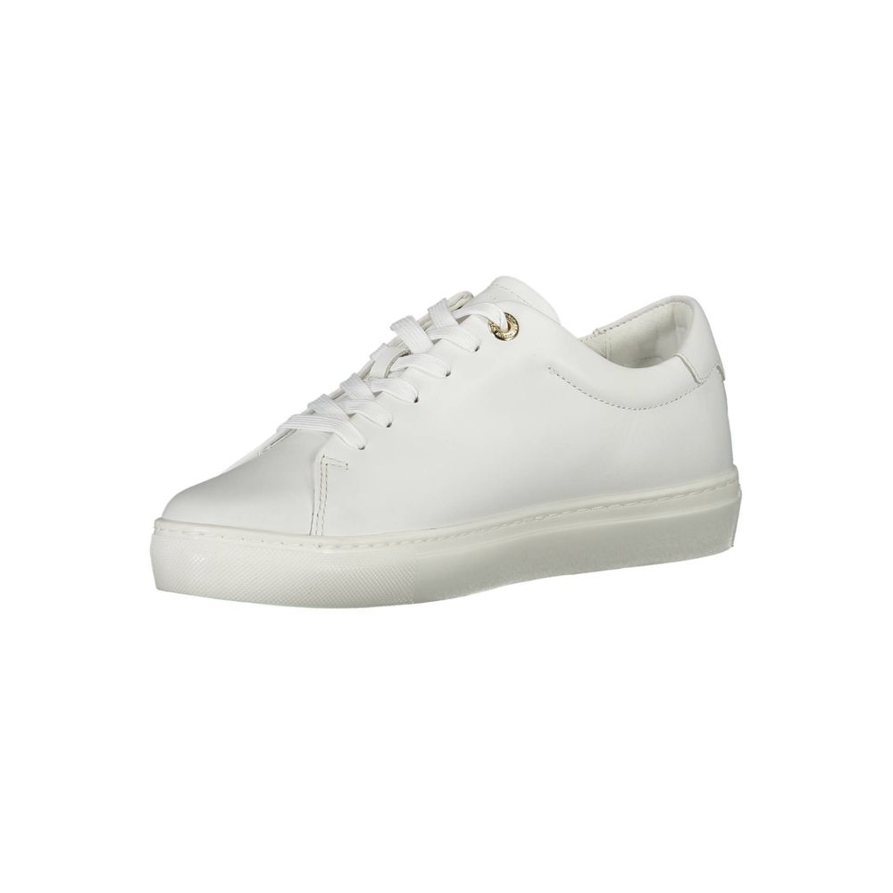 Bianco Leather Women Sneaker