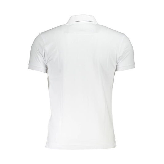 White Cotton Polo Shirt