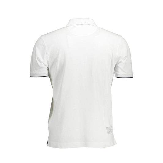 White Cotton Polo Shirt