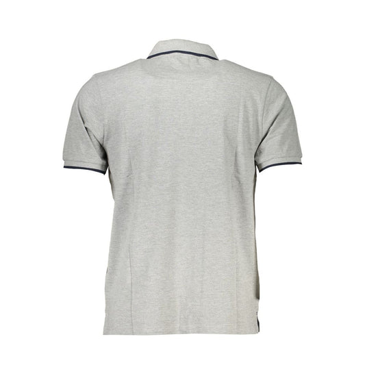 Grigio Cotton Mens Polo Shirt