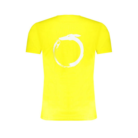 Yellow Cotton Men's T-Shirt