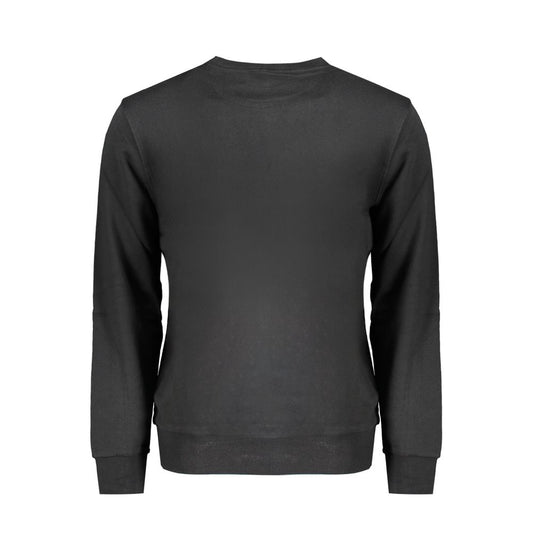Black Cotton Sweatshirt