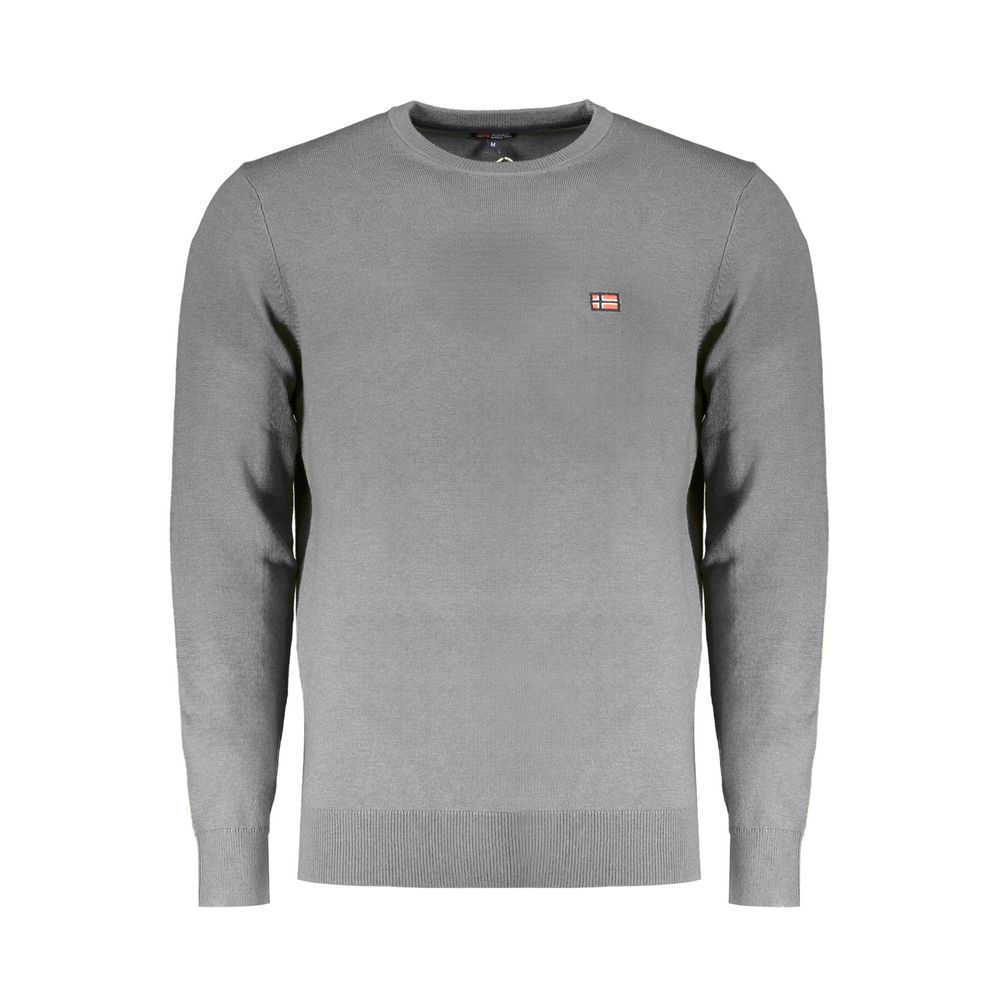 Brown Polyester Men Sweater