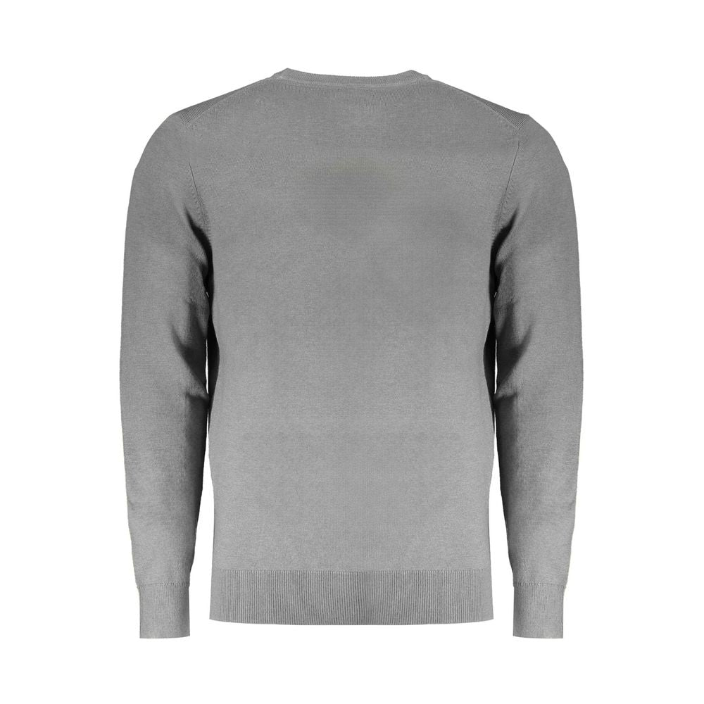 Brown Polyester Men Sweater