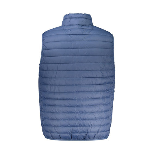 Blue Polyamide Men's Vest