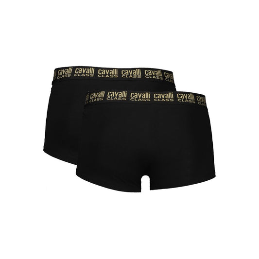 Black Cotton Boxers
