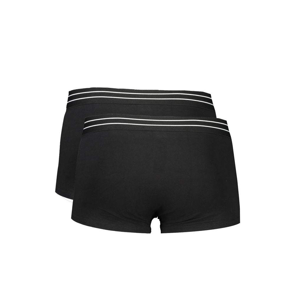 Black Cotton Boxers