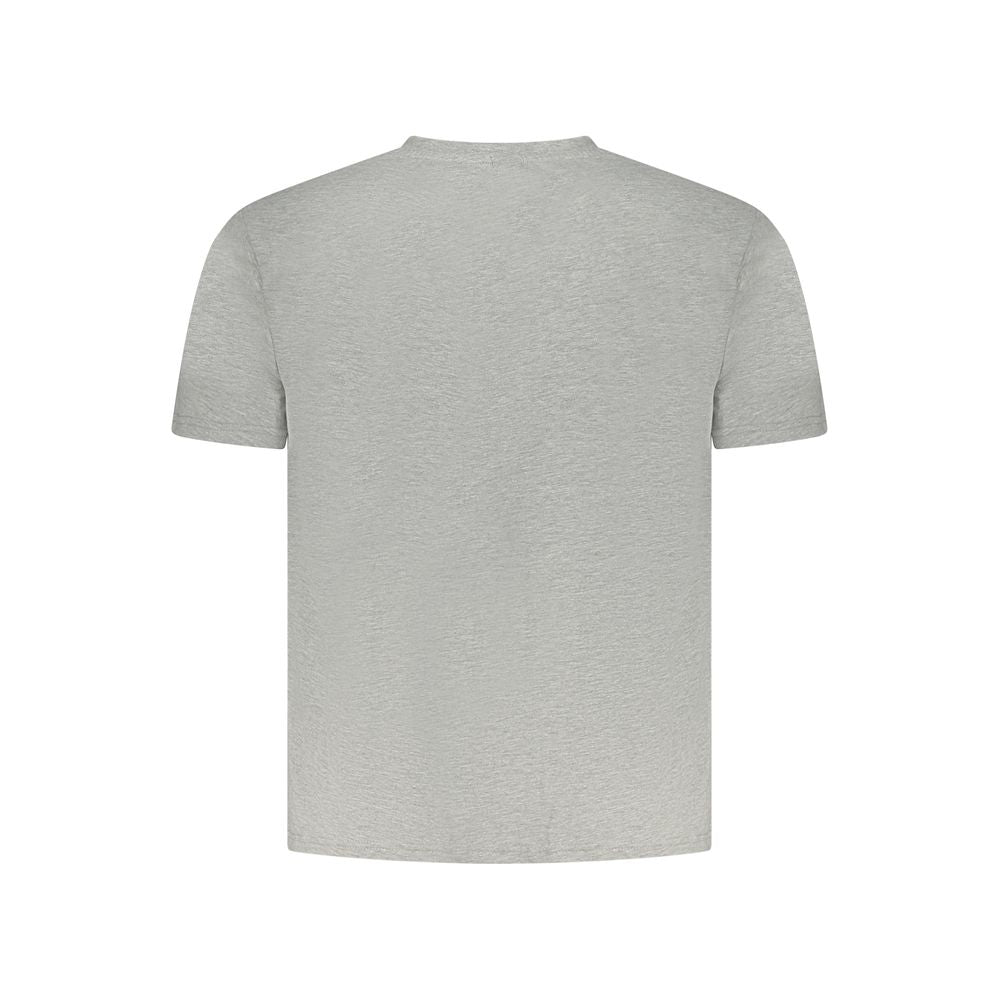 Brown Cotton Men T-Shirt