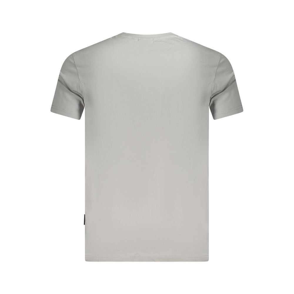 Grigio Cotton Men T-Shirt