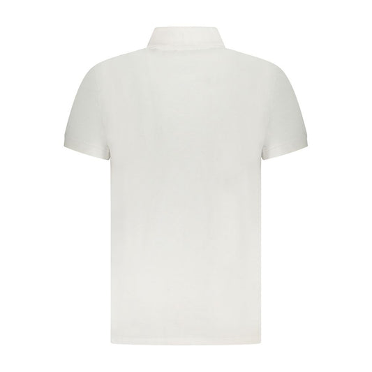 White Cotton Polo Shirt