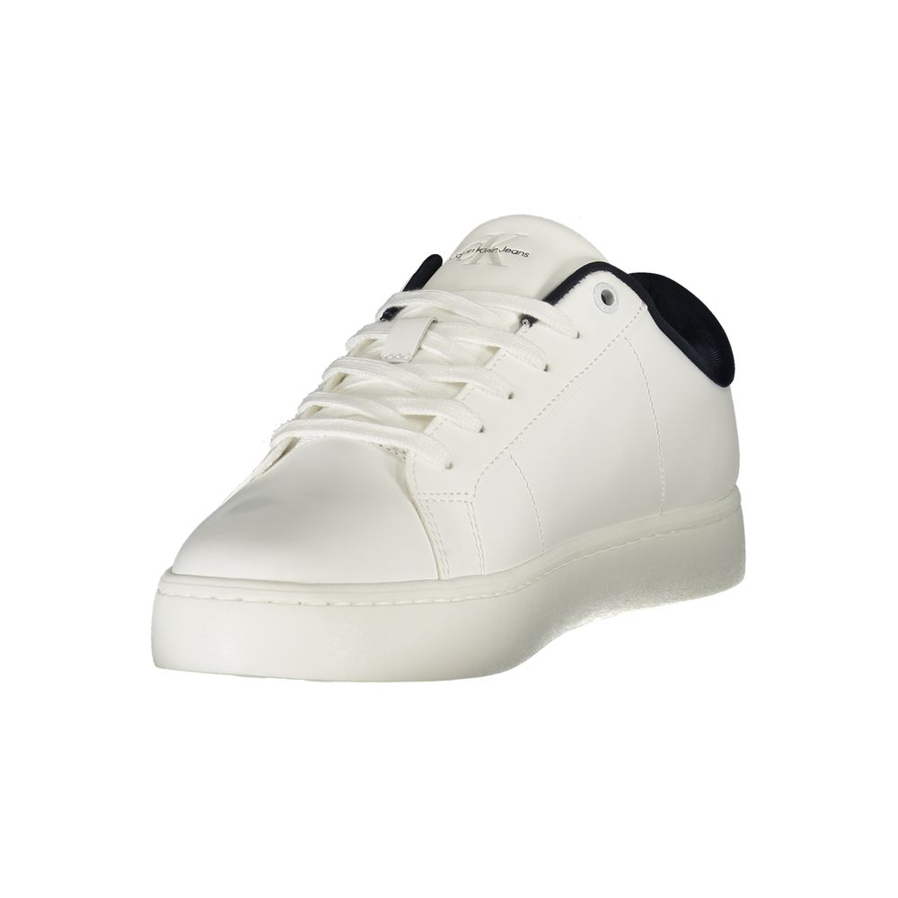 White Leather Men Sneaker