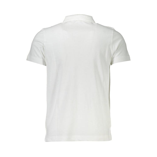 White Cotton Polo Shirt