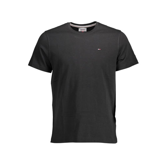 Black Organic Cotton Men T-Shirt