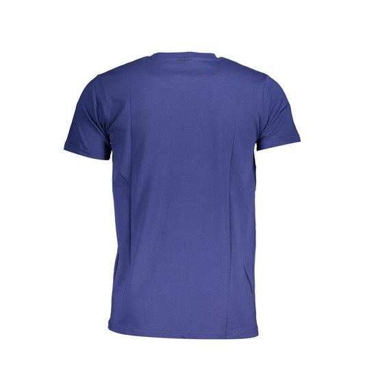 Blu Cotton Men T-Shirt