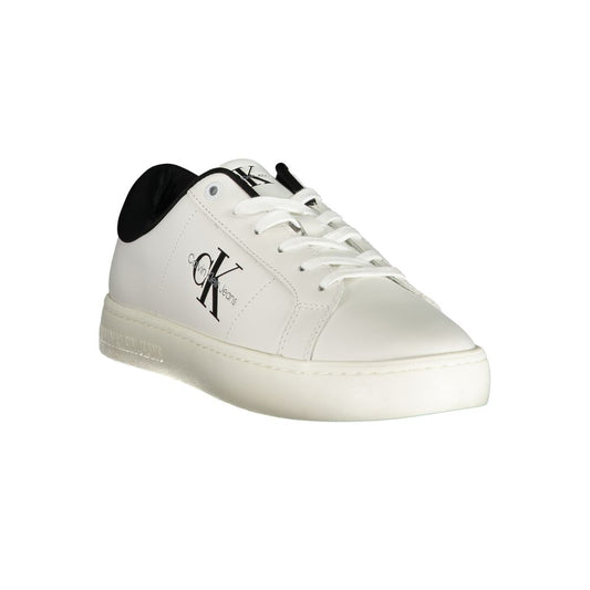 Bianco Polyurethane Men Sneaker