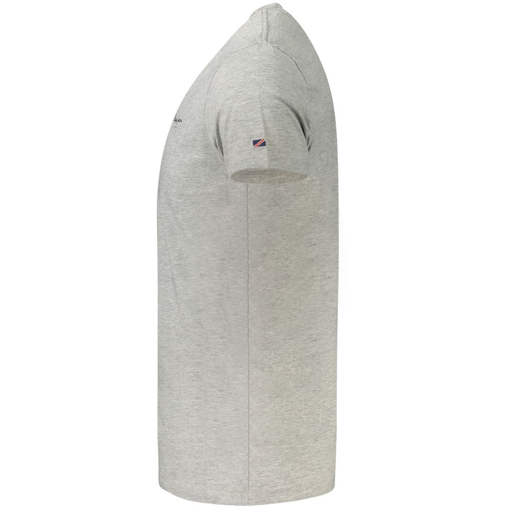 Brown Cotton Men T-Shirt