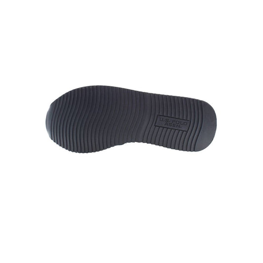White Polyester Men's Sneaker