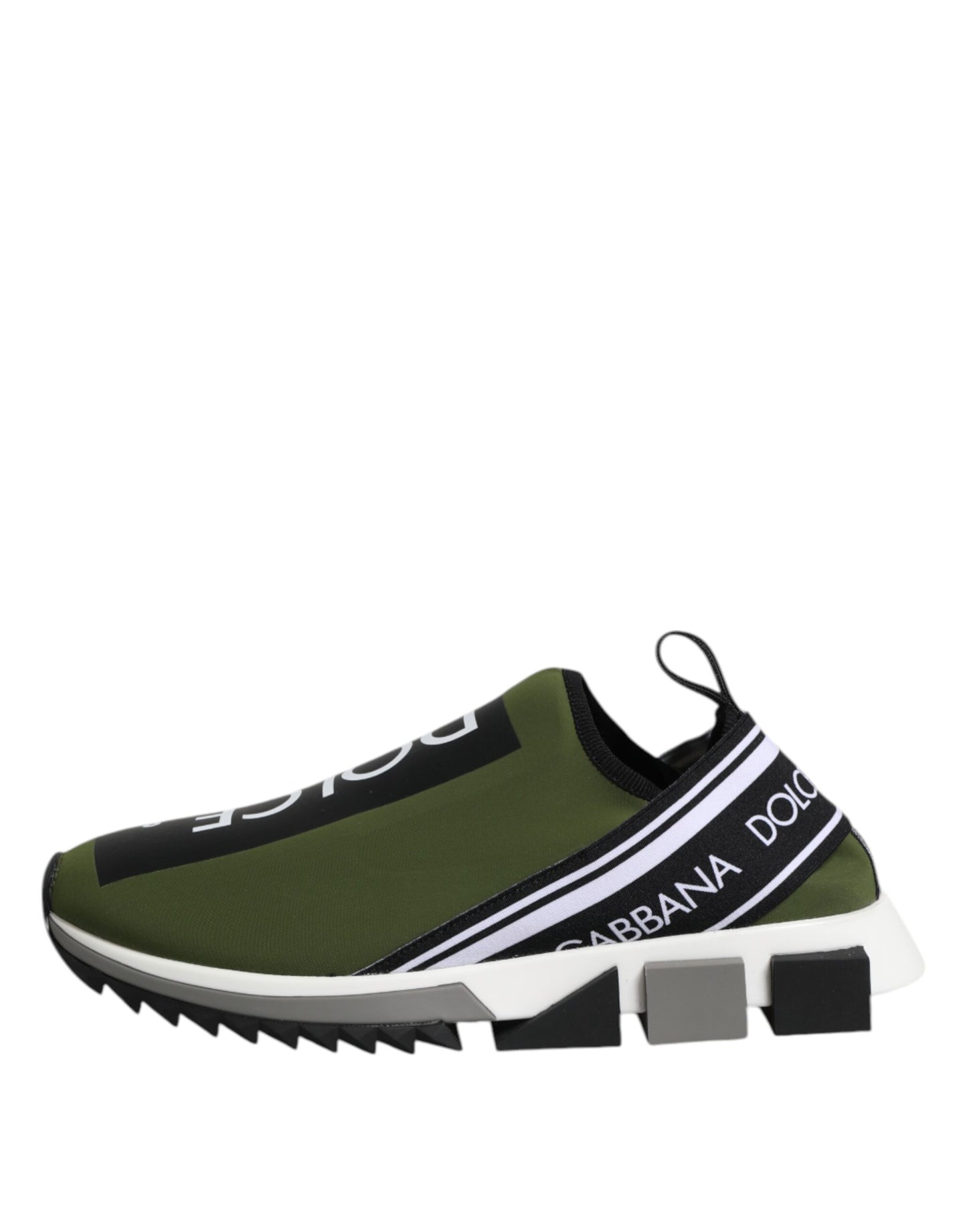 Green Black Slip On Sorrento Sneakers Shoes
