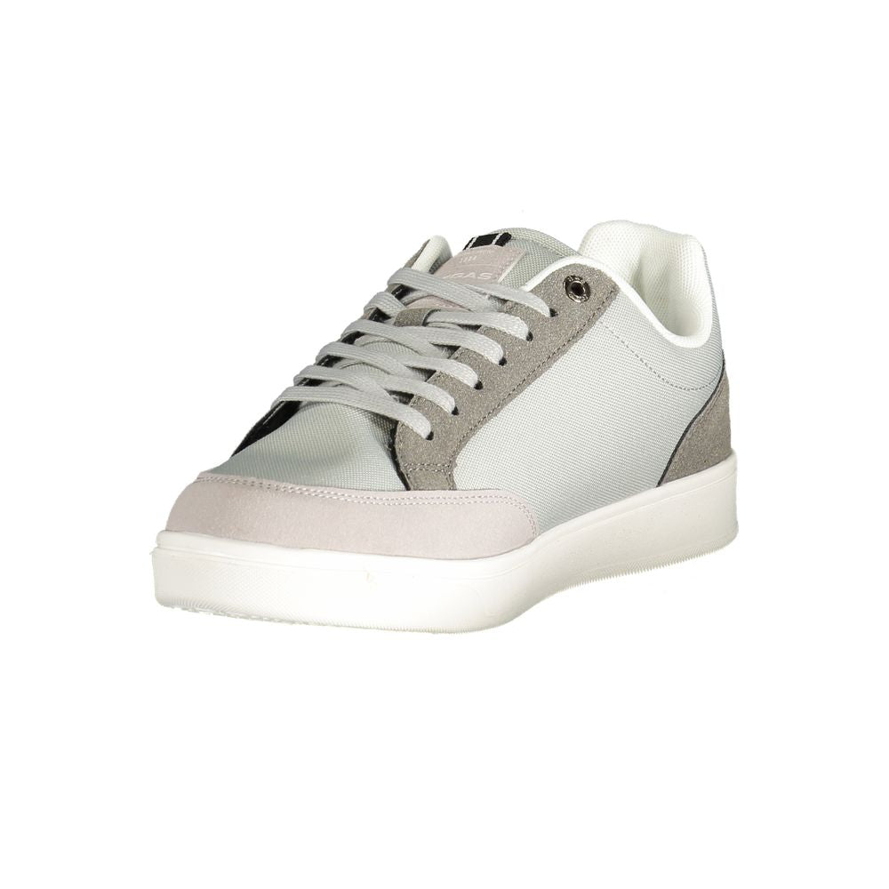 Gray Polyester Men Sneaker