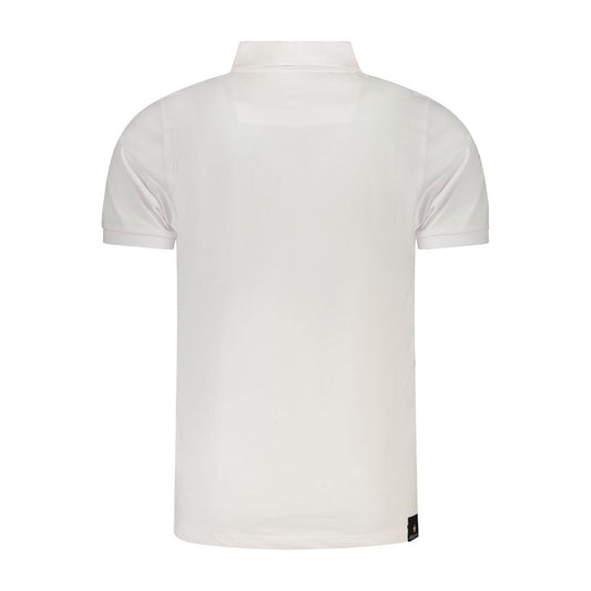 White Cotton Men's Polo Shirt