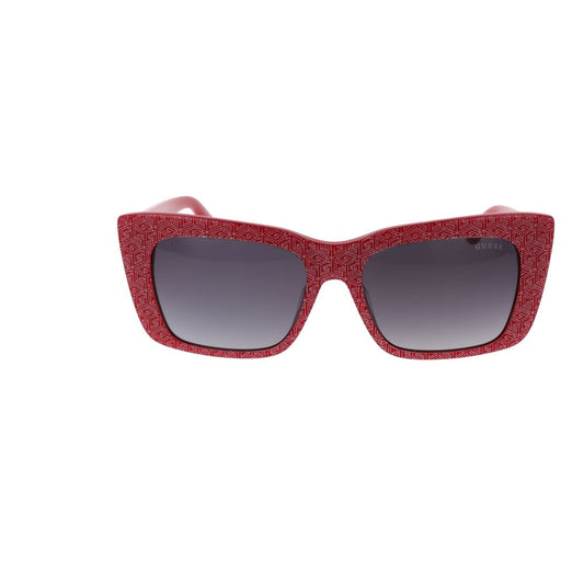 Red Acetate Sunglasses