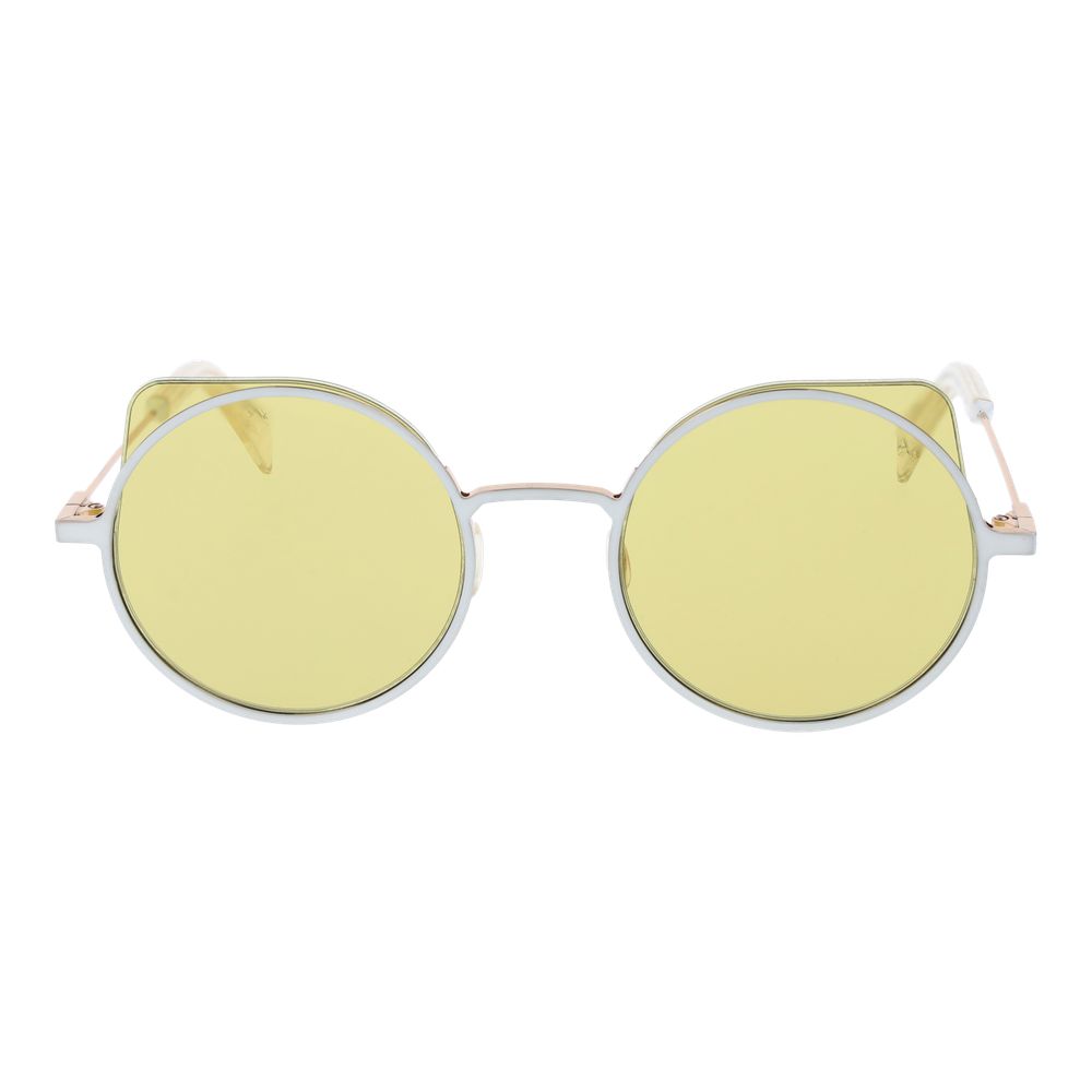 White Unisex Sunglasses