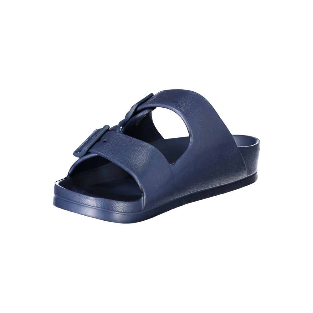 Blue Plastic Men Sandal