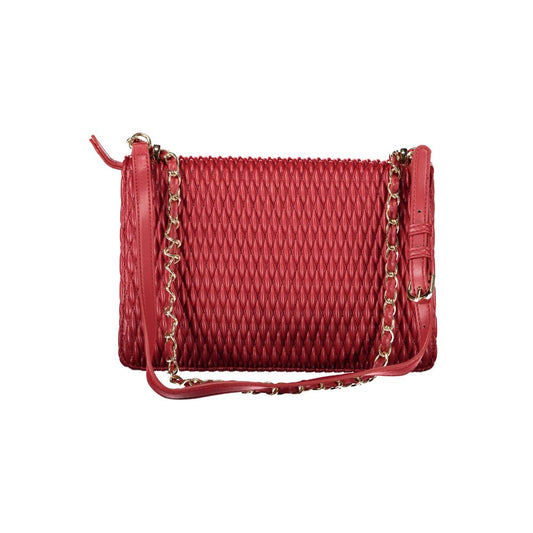 Rosso Poliuretano Women Shoulder Bag