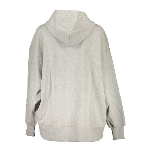 Grigio Recycled Cotton Donna Felpa