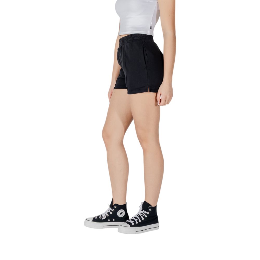 Black Cotton Bermuda