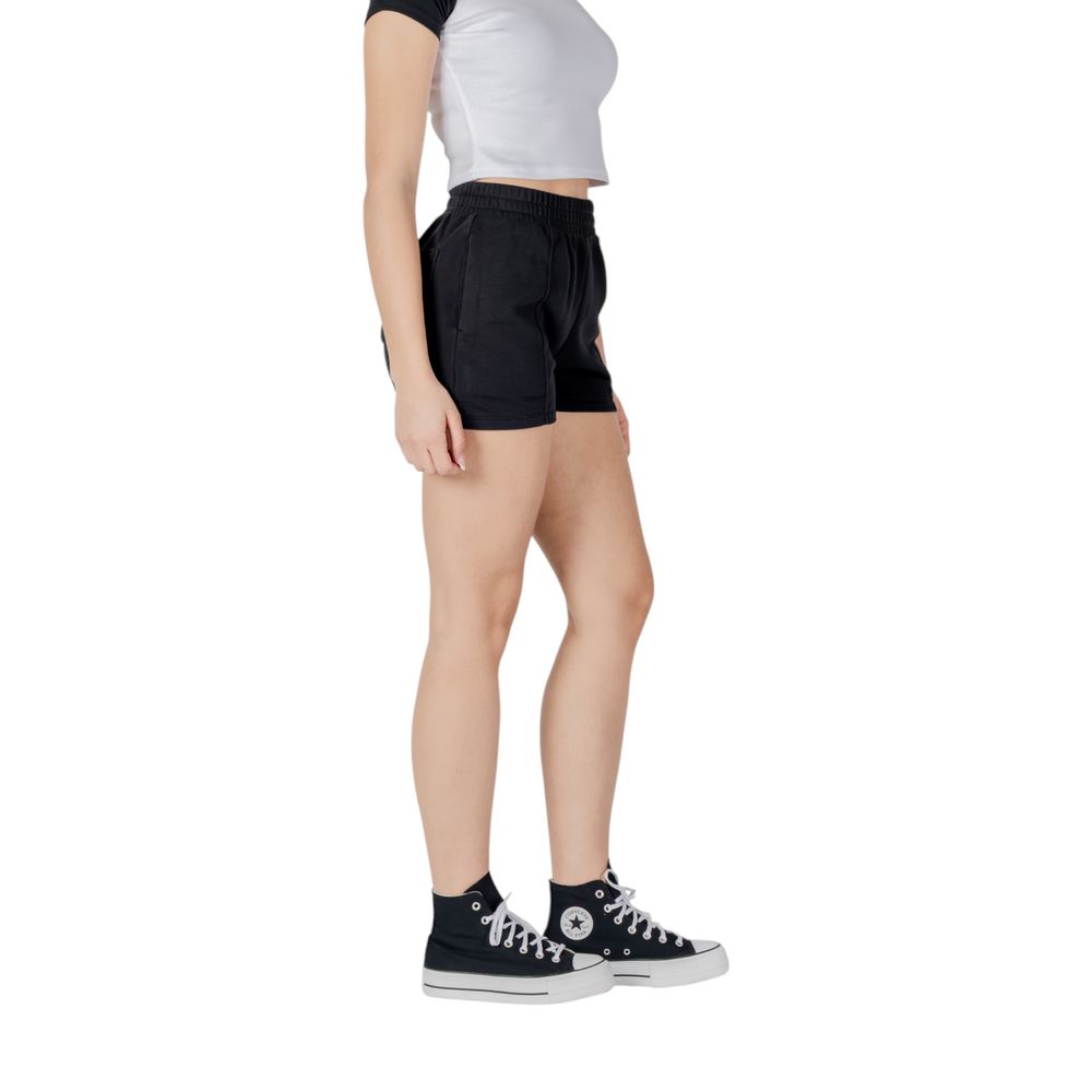 Black Cotton Bermuda