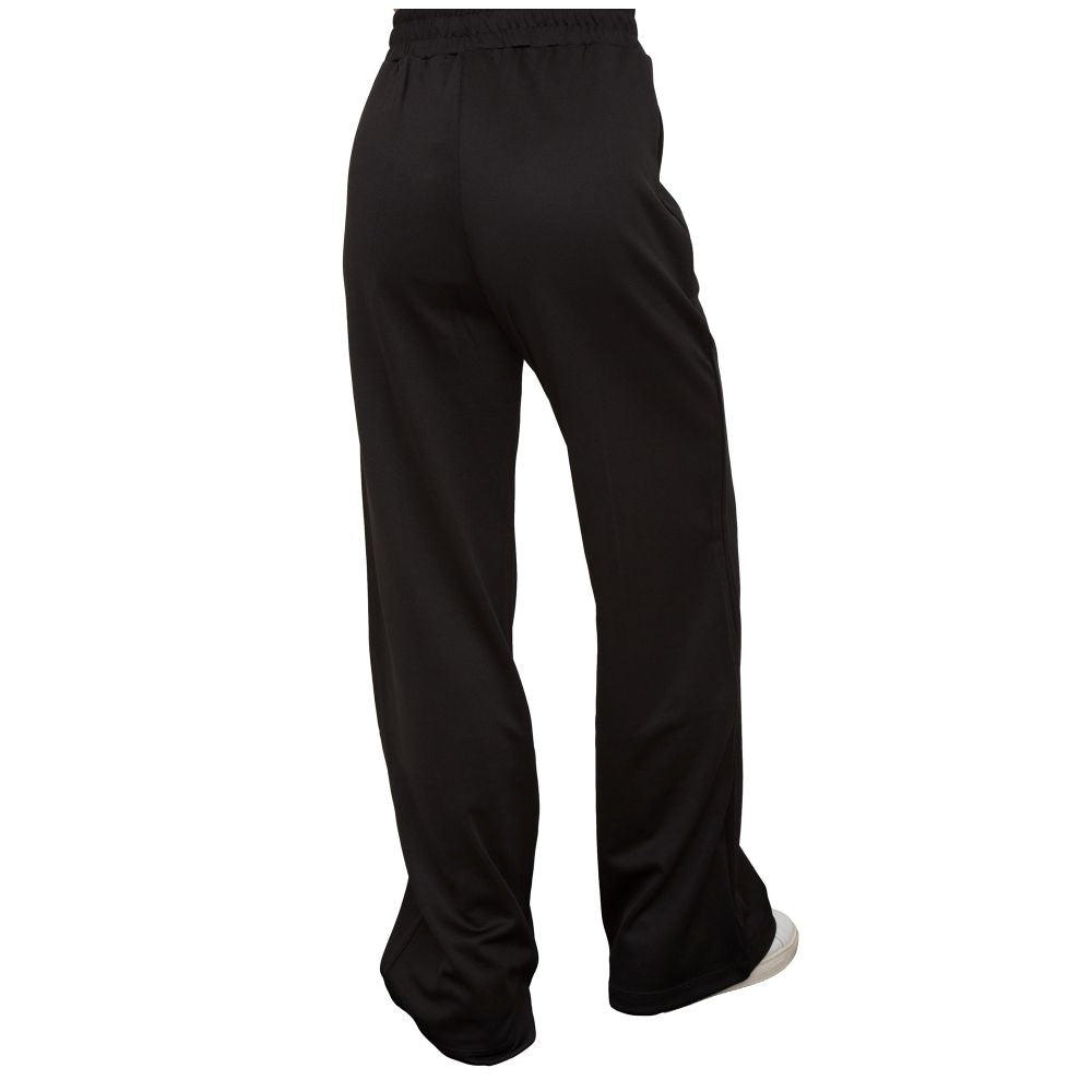 Black Polyester Jeans & Pant