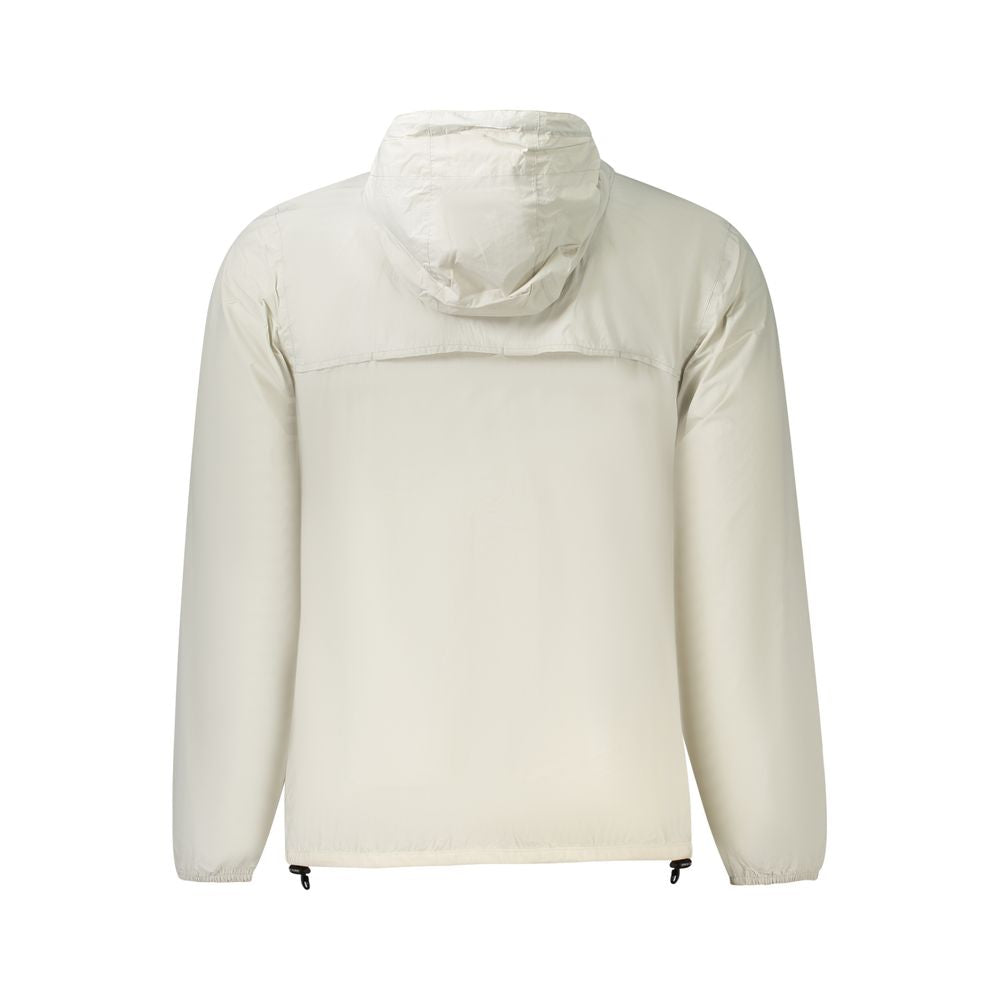 Beige Polyamide Men Jacket
