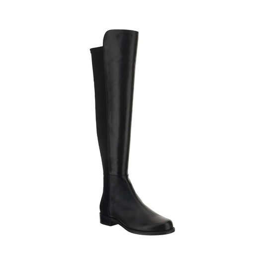 Black Rubber Over The Knee