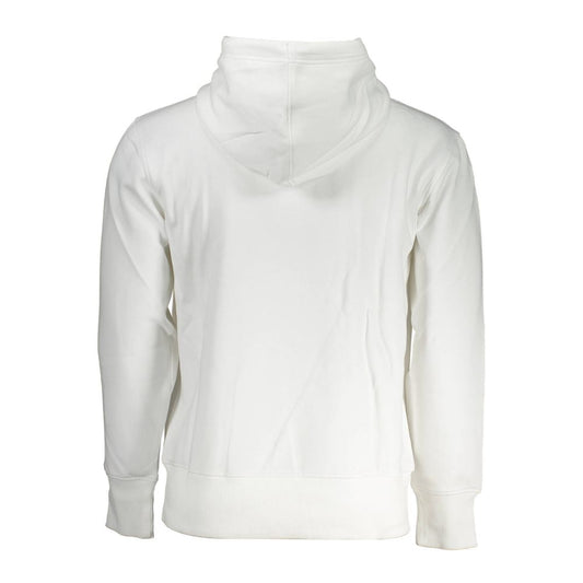 White Cotton Men's Sweatshirt