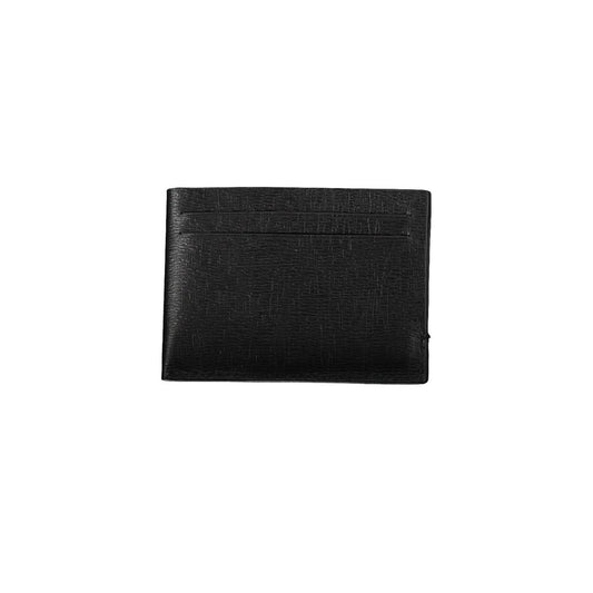 Black Leather Men Wallet