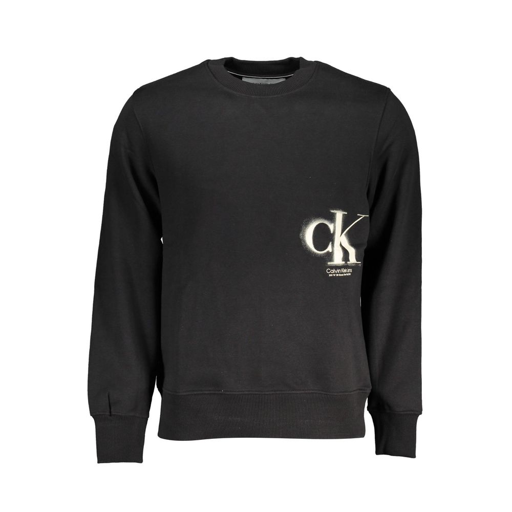 Black Cotton Sweater