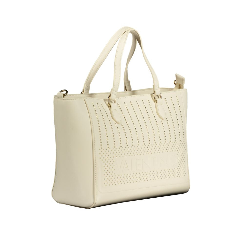 Bianco Polyurethane Womens Bag