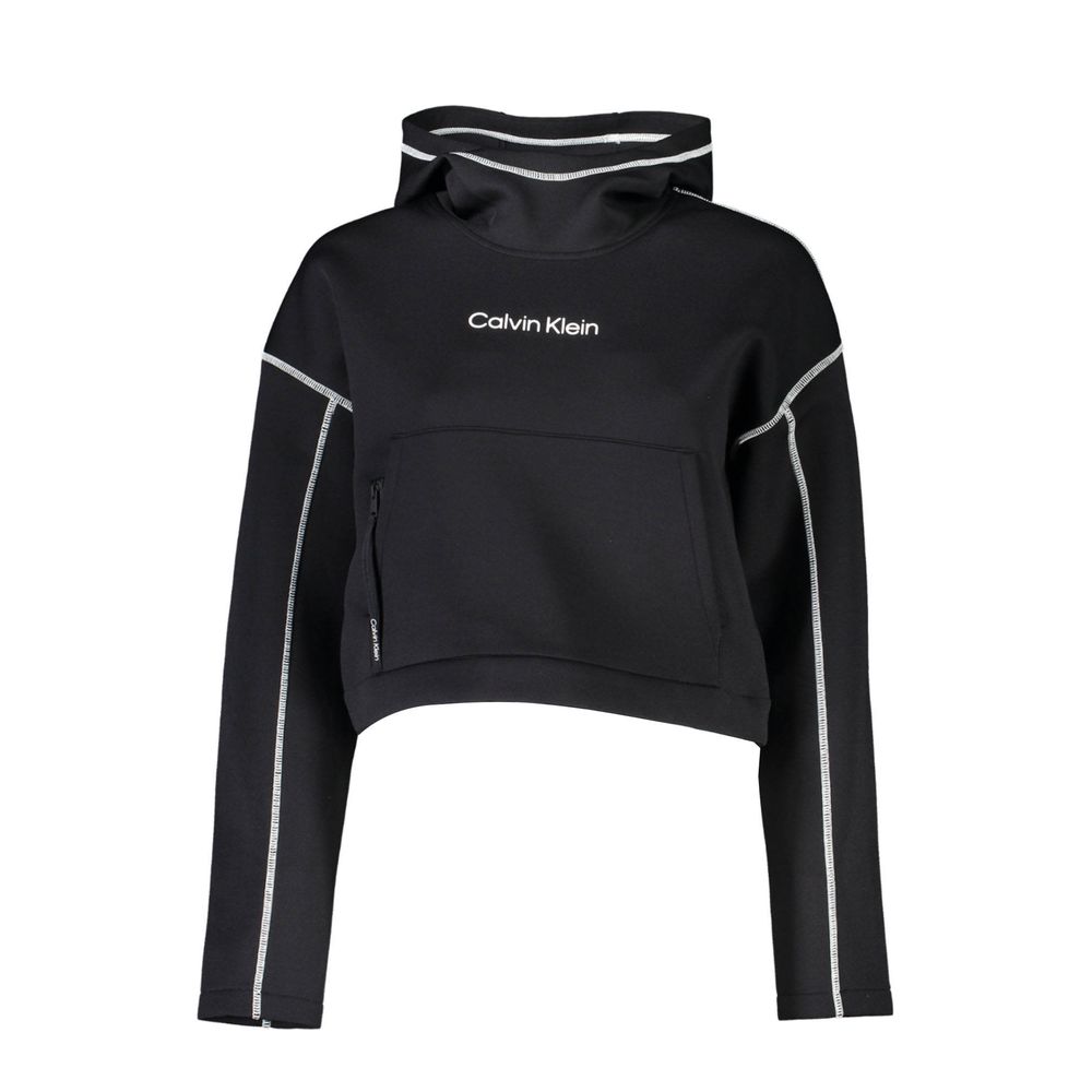 Black Polyester Sweater