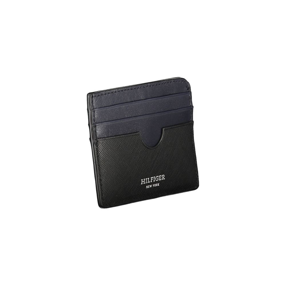 Black Leather Men Wallet