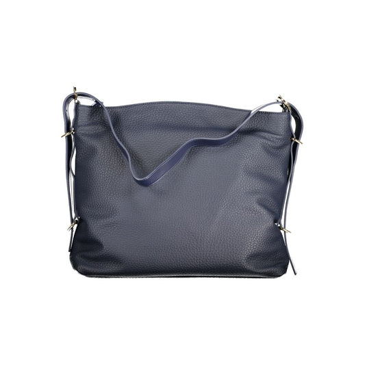 Blue Poliuretano Women's Bag with Shoulder Handle