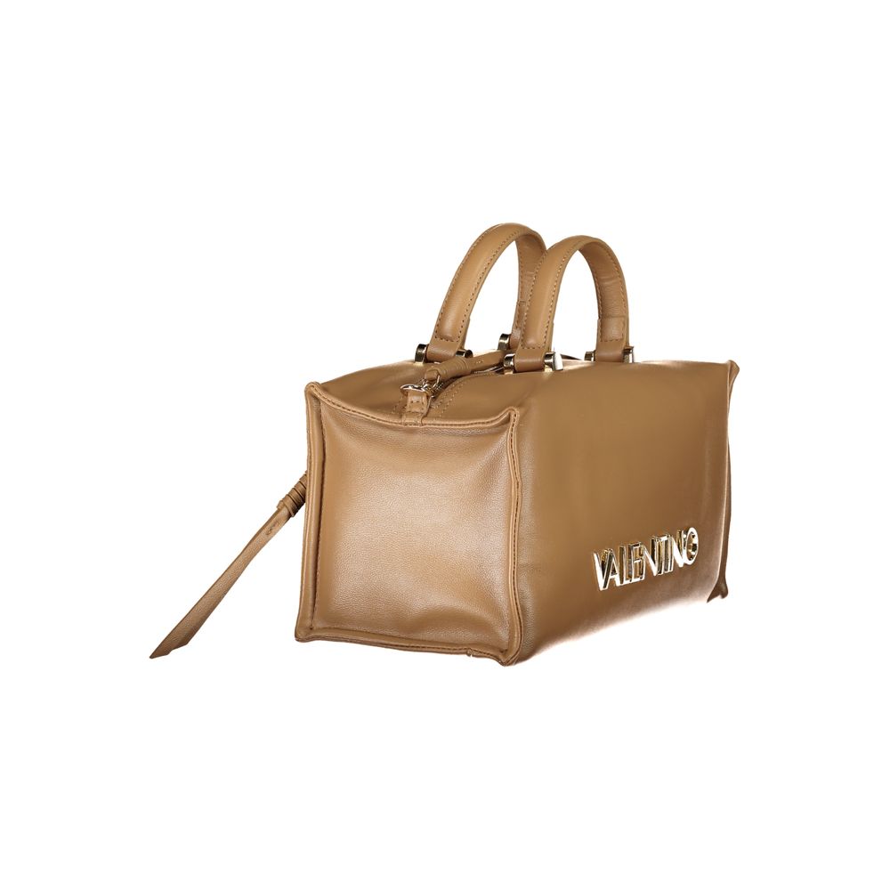 Beige Polyethylene Handbag