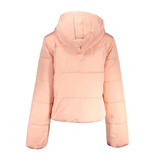 Pink Polyester Women's Jacket