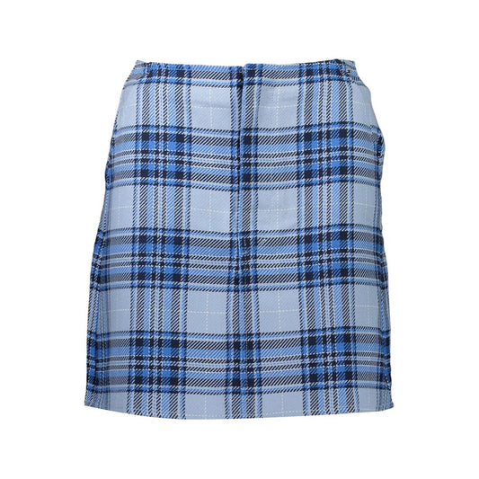 Blue Cotton Skirt