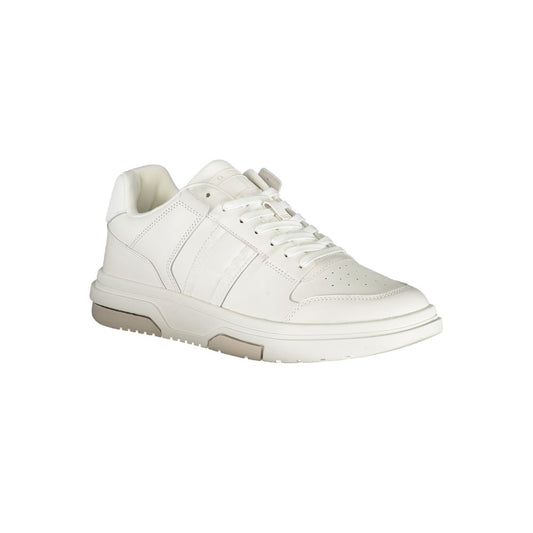 Bianco Poliuretano Men Sneaker