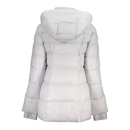 Bianco Poliammide Women Jacket